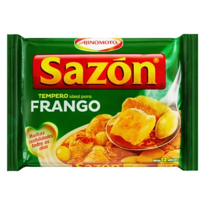 AJINOMOTO SAZON VERDE PARA FRANGO 60 GR
