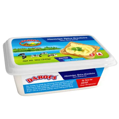 DA ROCA MANTEIGA COM SAL 12 OZ