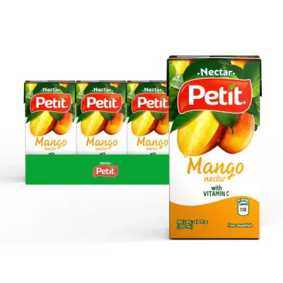 PETIT NECTAR DE MANGO TETRA PACK 200 ML 3 PCK