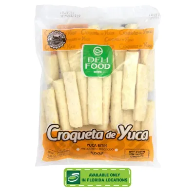 DELI FOOD CROQUETA DE YUCA 2 LB -32 OZ