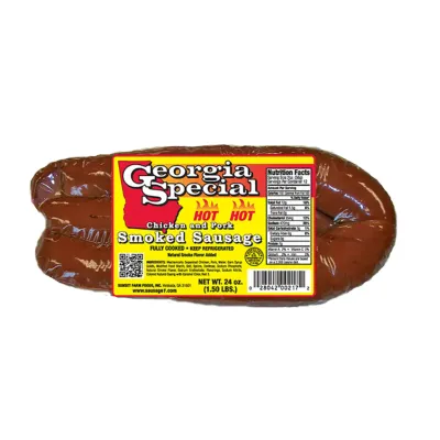 GEORGIA SPECIAL SMOKED SAUSAGE 24 OZ