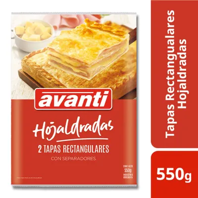 AVANTI TAPAS PASCUALINA RECTANG 550 G-19.4 OZ
