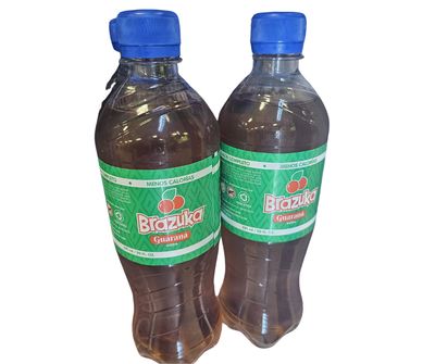 BRAZUKA GUARANA ZERO SODA 600 ML