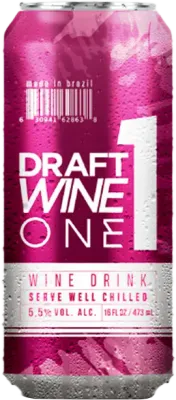 DRAFT WINE ONE 12 OZ 350 ML 6 PACK