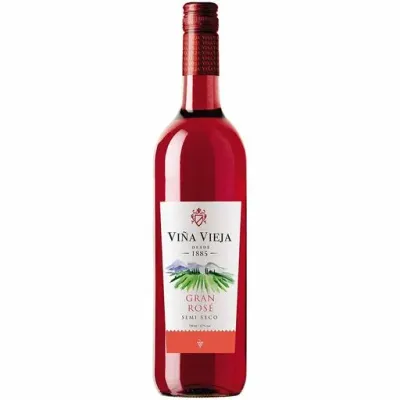 VINA VIEJA ROSE SEMI SWEET 750 ML