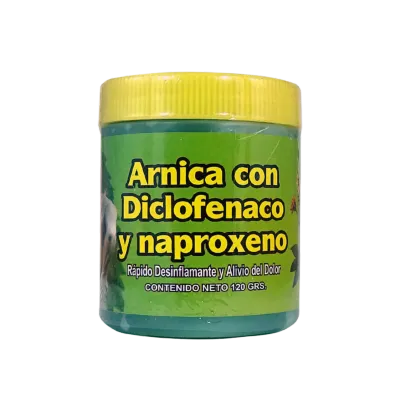 ARNICA CON DICLOFENACO NAPROXENO 120 GR