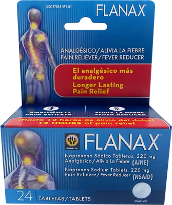 FLANAX PAIN RELIEF 24 CAPS