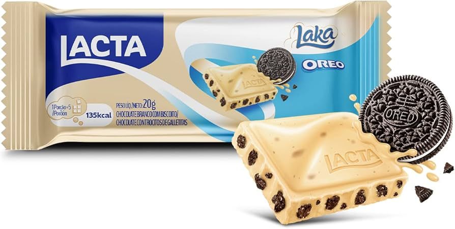 LACTA LAKA CHOCOLATE OREO 145 GR
