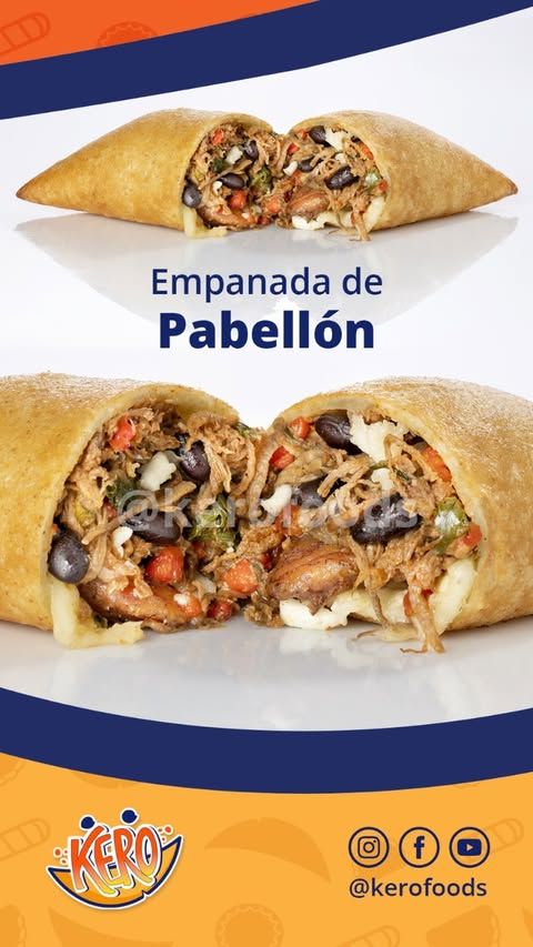 KERO EMPANADAS DE PABELLON 12 PACK