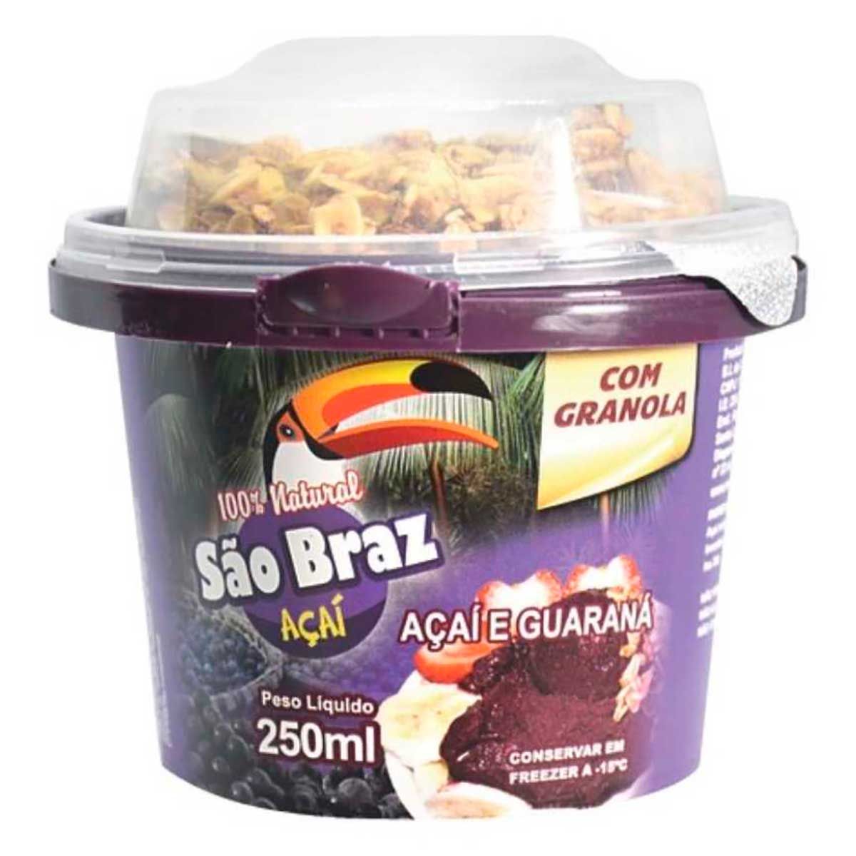 ACAI SUPREMO ACAI COM GRANOLA 250 ML