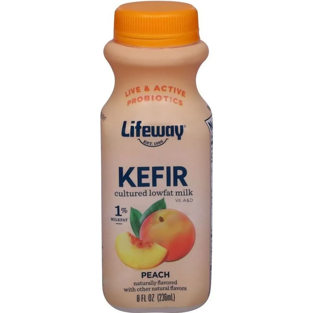 KEFIR LIFEWAY LOWFAT SMOOTHIE PEACH 8 OZ
