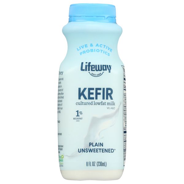 KEFIR LIFEWAY LOWFAT SMOOTHIE PLAIN 8 OZ