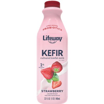 KEFIR LIFEWAY LOWFAT SMOOTHIE STRAW 32 OZ