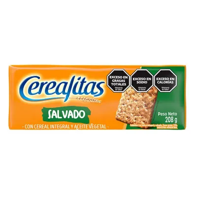 CEREALITAS GALLETITAS SALVADO 208 GR