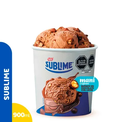 NESTLE SUBLIME ICE CREAM 900 ML - 30.4 OZ