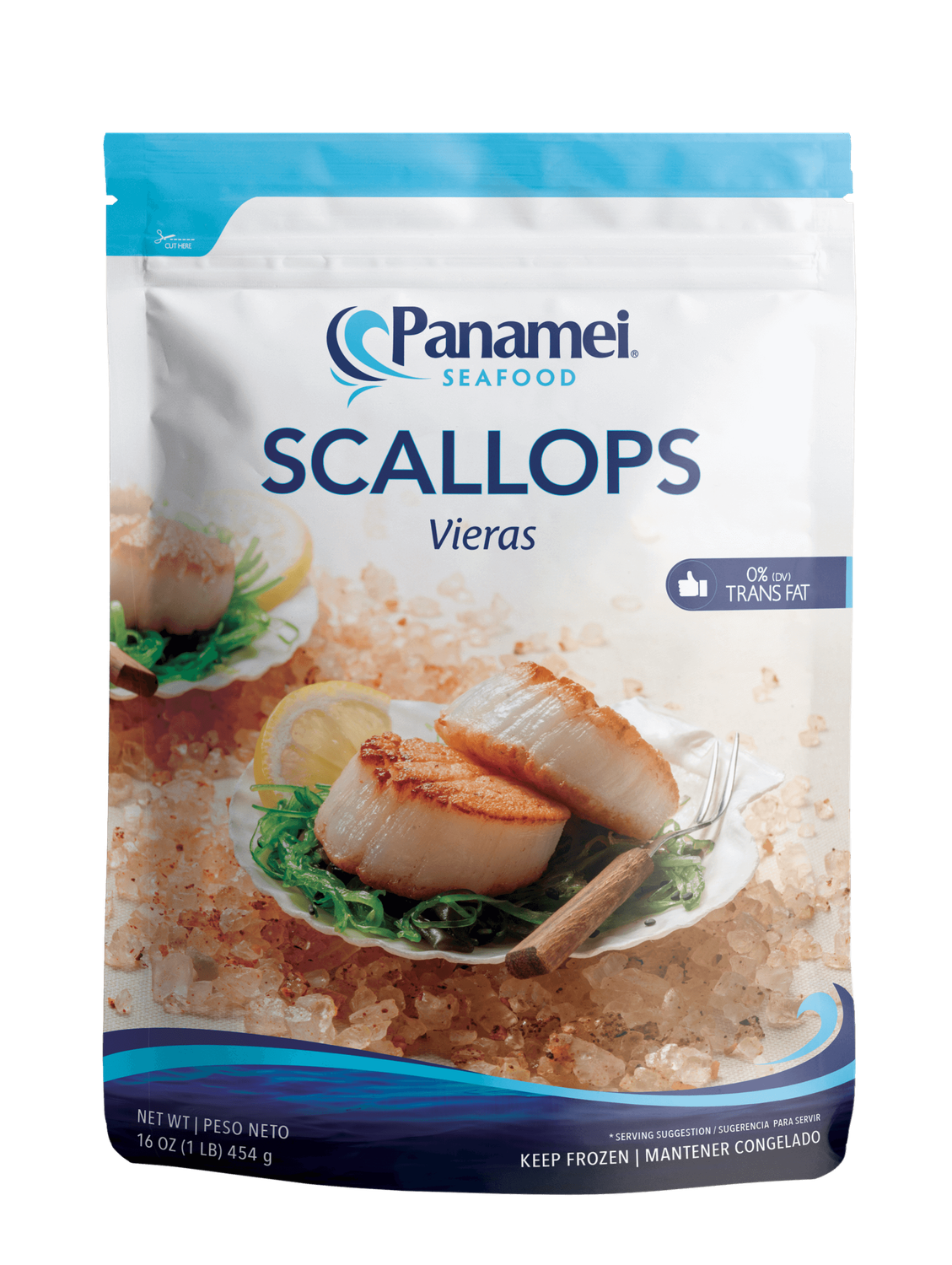 PANAMEI SCALLOPS VIERAS 20/30 16 OZ