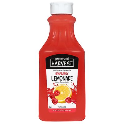 P HARVEST LEMONADE W RASPERRY 52 OZ