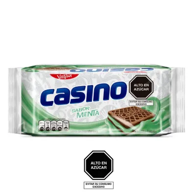 CASINO GALLETAS DE MENTA 282 G - 6 PACK