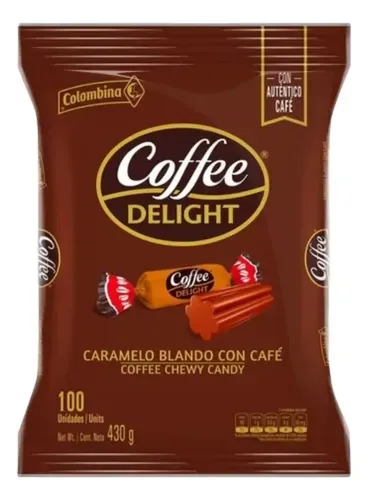 COFFE DELIGHT BLANDO 100 UNIDADES 350 GR