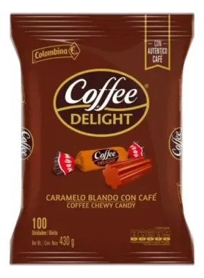 COFFE DELIGHT BLANDO 100 UNIDADES 350 GR