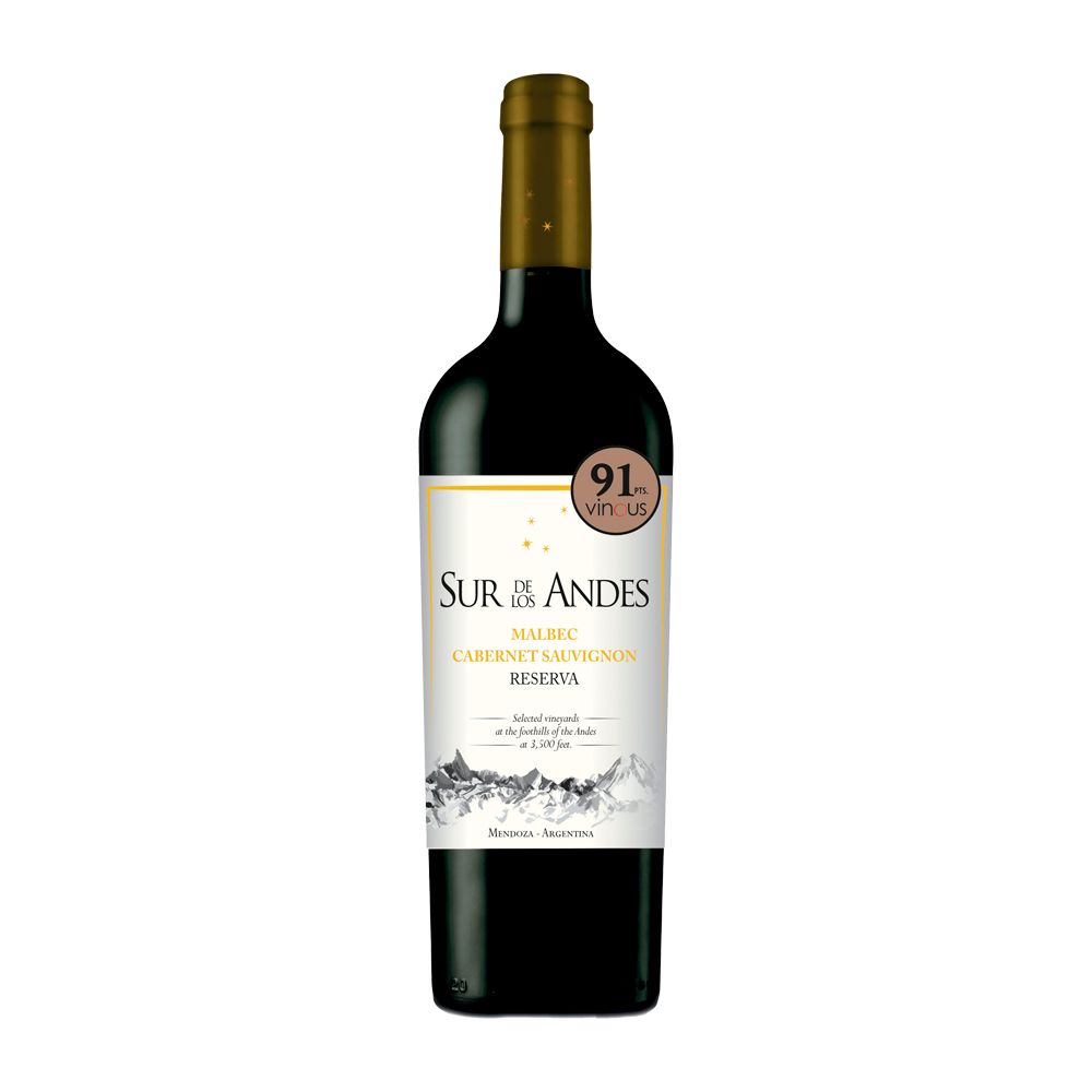 SUR DE LOS ANDES MALBEC RESERVA 750 ML