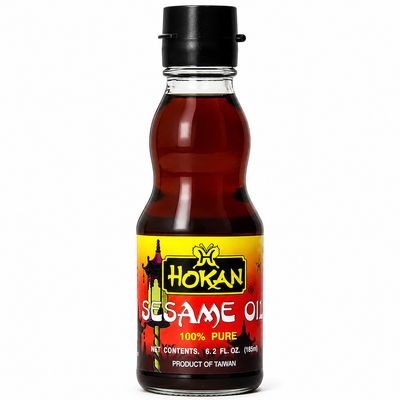 HOKAN SESAME PURE OIL-ACEITE AJONJOLI 6.2 OZ