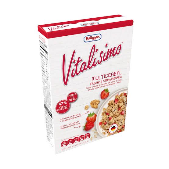 VITALISIMO MULTICEREAL STRAWBERRY 450 GR