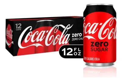 COCA COLA ZERO LATA 12 OZ - 12 PCK