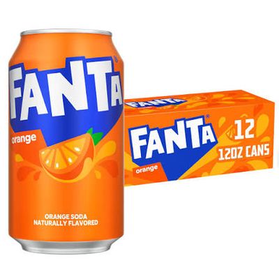 FANTA ORANGE LATA 12 OZ - 12 PCK