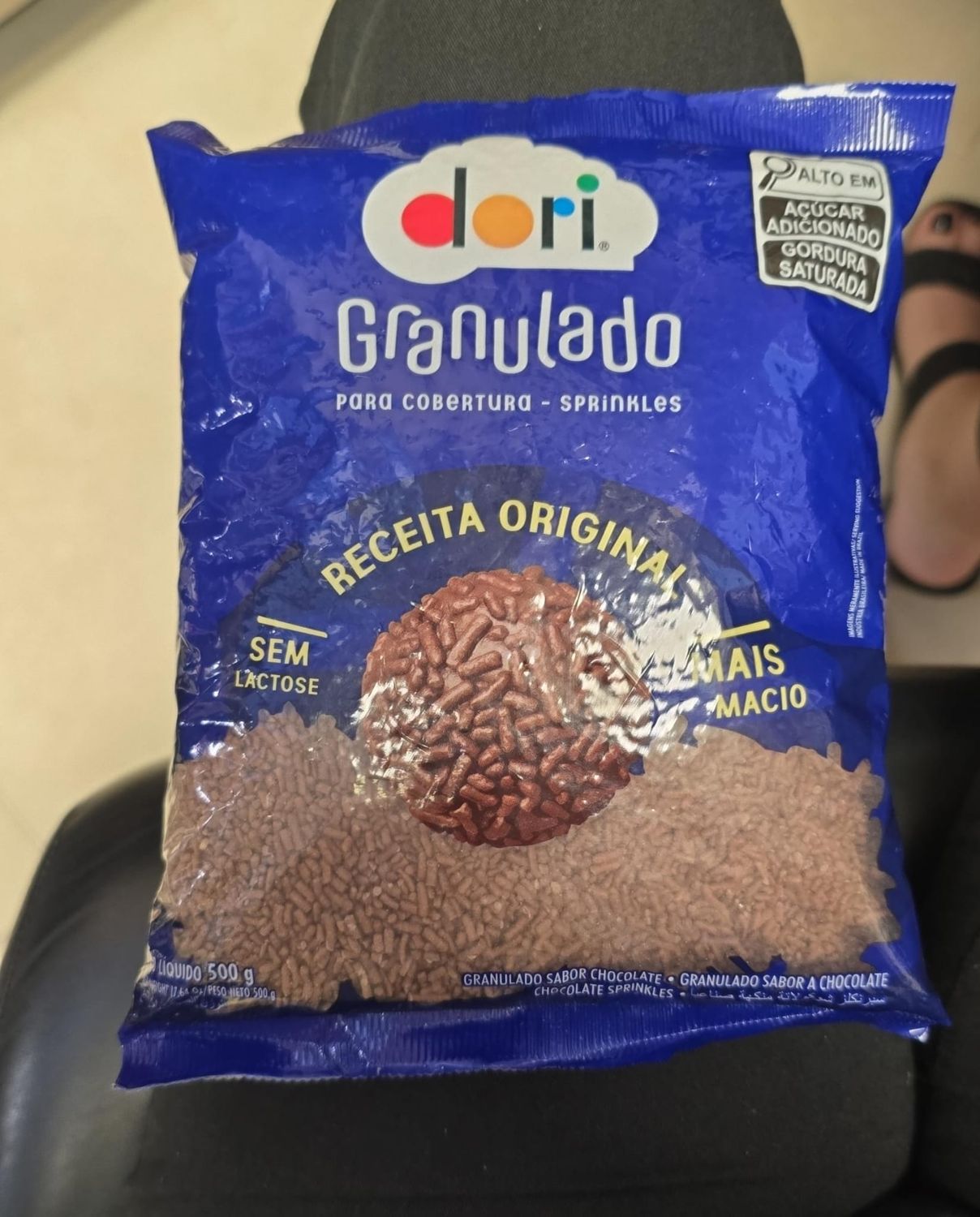 DORI HAPPY CHOCOLATE GRANULADO 500 GR