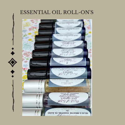 Essential Oil Roll-On Blends