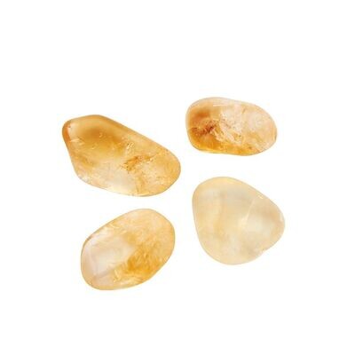 Citrine Tumbled Crystal ±10mm