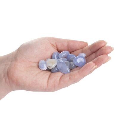 Blue Chalcedony Crystal 10-20mm