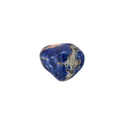 Spotted Blue Sodalite Tumbled Crystal 10-20mm