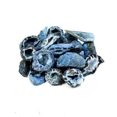 Rare! Blue Agate Geode - Courage Arizona