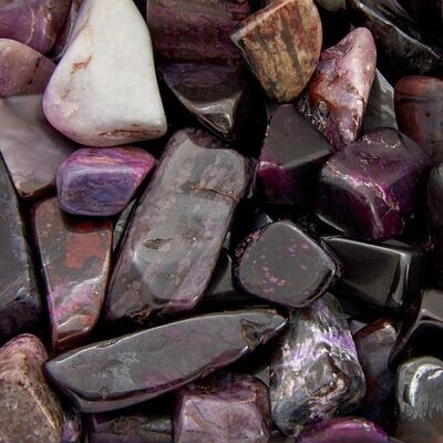 Sugilite tumbled crystal 10-20mm