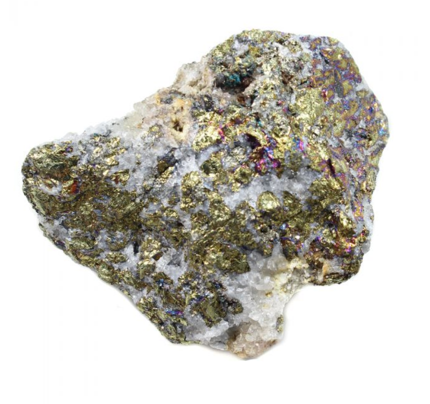 Chalcopyrite crystal size 3&quot;