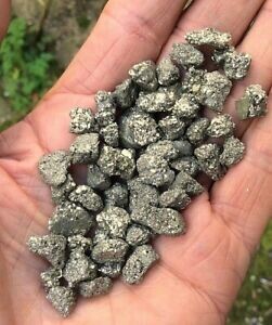 Pyrite Granules 5-10mm, Peru, 5 in a pack.