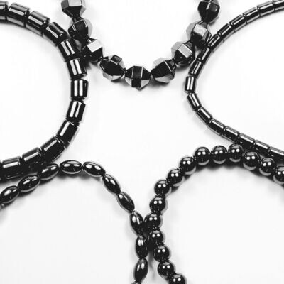Hematine Assorted Shape Bracelets - Balance &amp; Harmony 