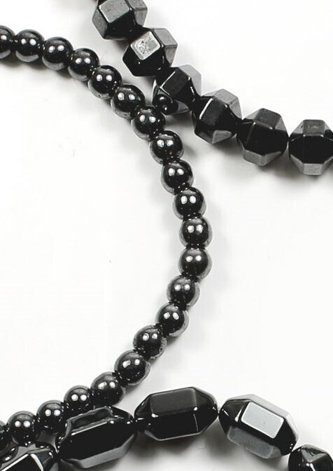 Hematine Assorted Shape Bracelets - Balance &amp; Harmony , Shape: Sphere Small
