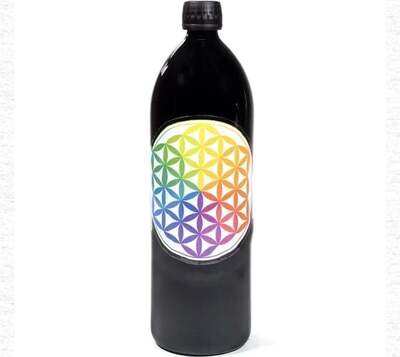 Drinking bottle Miron violet with Flower of Life