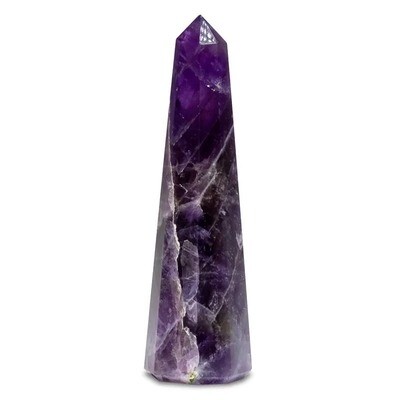 Amethyst Crystal Tower Obelisk +- 50-70mm