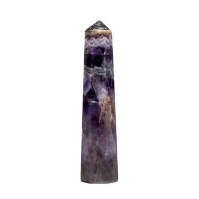 Amethyst Crystal Tower Obelisk +- 50-70mm
