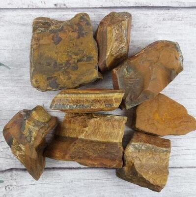 Tiger Eye Rough Natural Stone Crystal