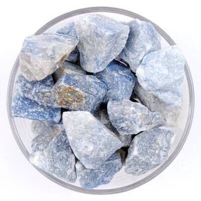 Blue Quartz Rough Crystal Quartz 
