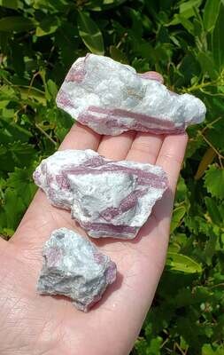 Pink Tourmaline Raw Crystal Natural Healing Stone Specimen