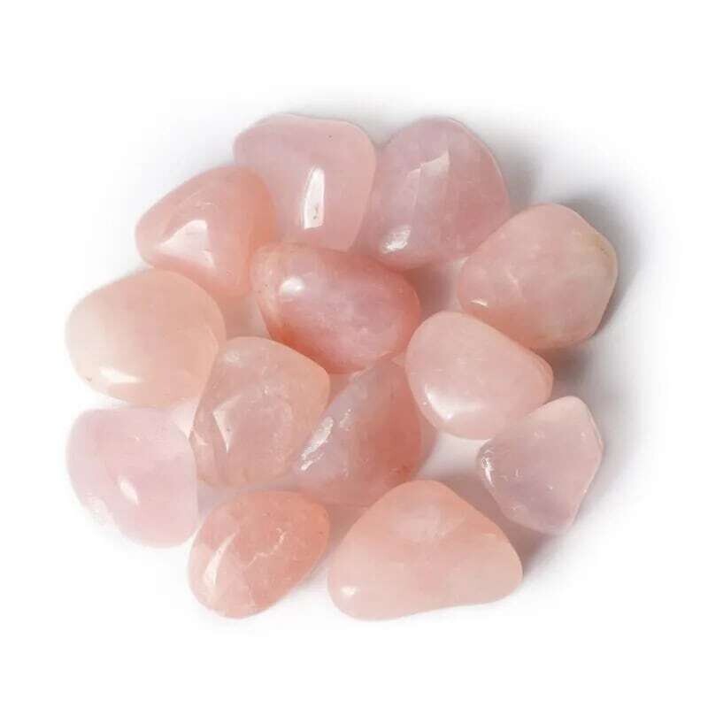 Rose Quartz Large tumbled crystal - Unconditional love stone 30-40mm
