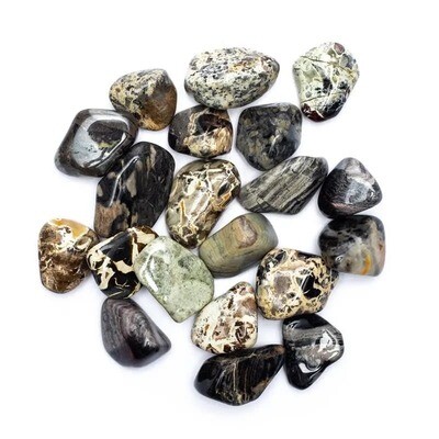 Silverleaf Jasper Natural Stone Crystal Large 