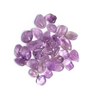 Amethyst tumbled crystal