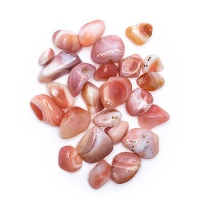 Apricot Agate tumbled crystal 